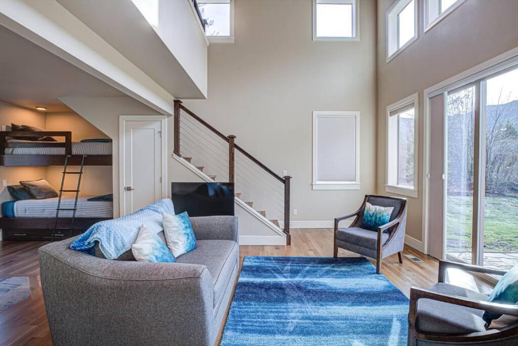 Newly Built Modern Chalet Duplex - 2 Mount Hood Village Exterior foto
