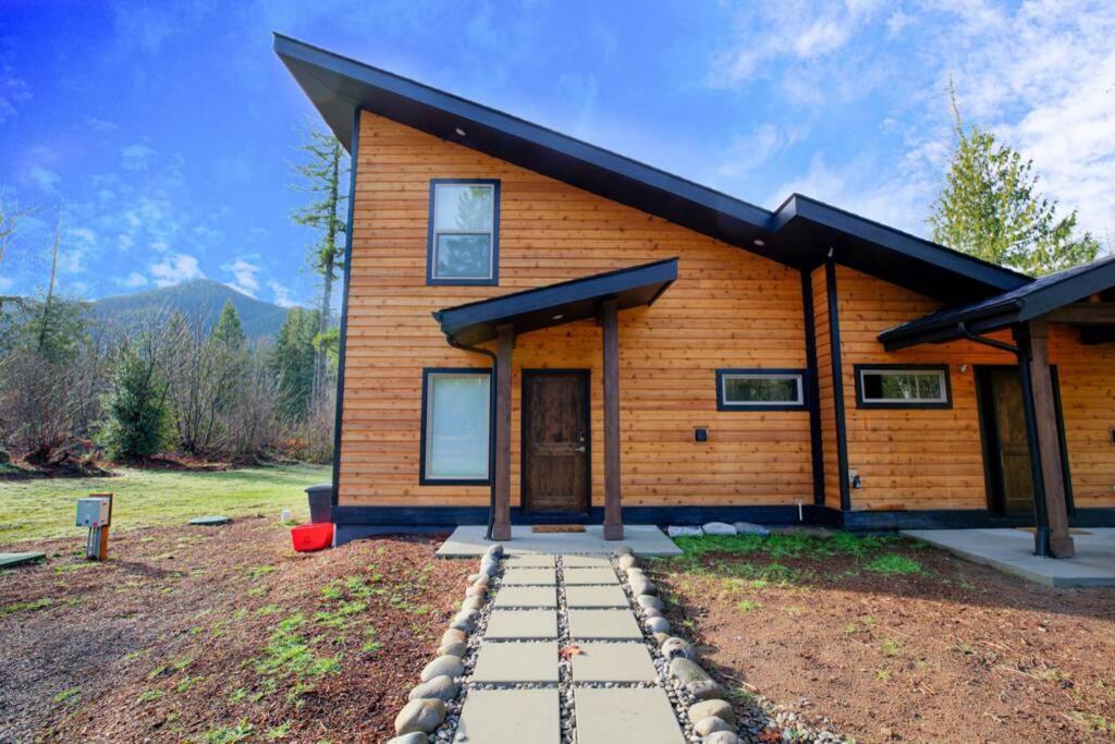 Newly Built Modern Chalet Duplex - 2 Mount Hood Village Exterior foto